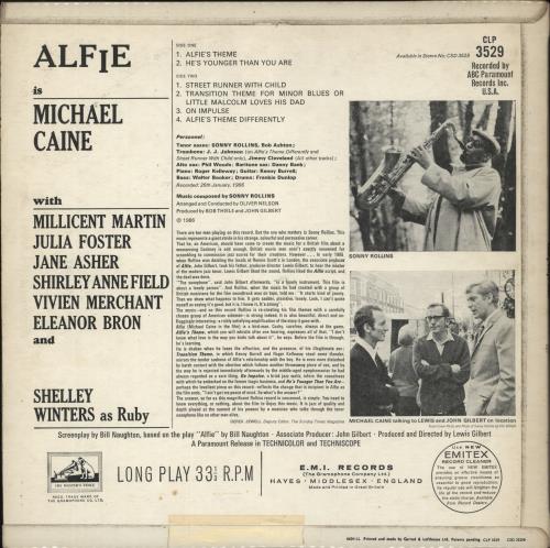 Sonny Rollins Sonny Plays Alfie vinyl LP album (LP record) UK SOZLPSO873563