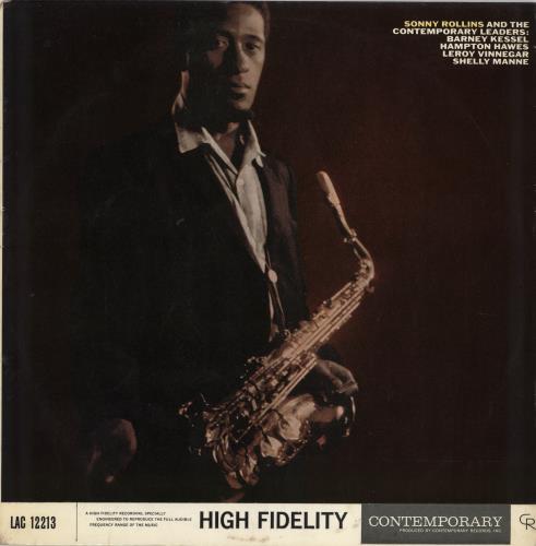 Sonny Rollins Sonny Rollins And The Contemporary Leaders vinyl LP album (LP record) UK SOZLPSO649226