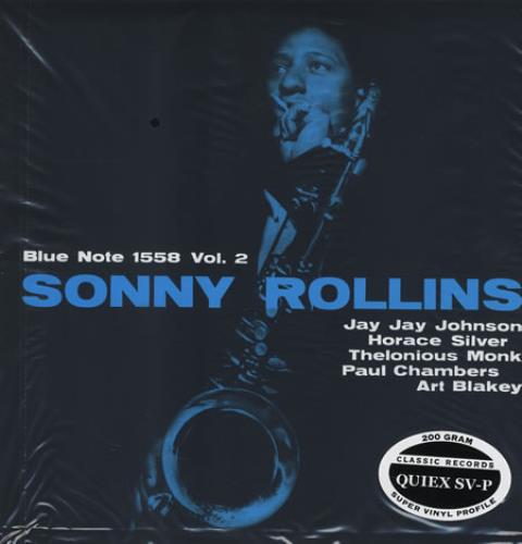 Sonny Rollins Sonny Rollins Volume 2 - 200gm vinyl LP album (LP record) US SOZLPSO367664
