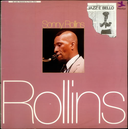 Sonny Rollins Sonny Rollins 2-LP vinyl record set (Double LP Album) Italian SOZ2LSO540970