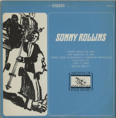 Sonny Rollins Sonny Rollins vinyl LP album (LP record) US SOZLPSO654591