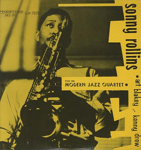 Sonny Rollins With The Modern Jazz Quartet vinyl LP album (LP record) Japanese SOZLPWI402639