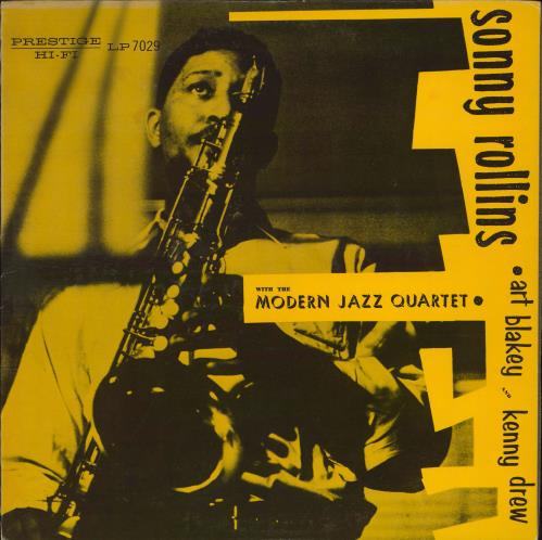 Sonny Rollins With The Modern Jazz Quartet vinyl LP album (LP record) US SOZLPWI605646