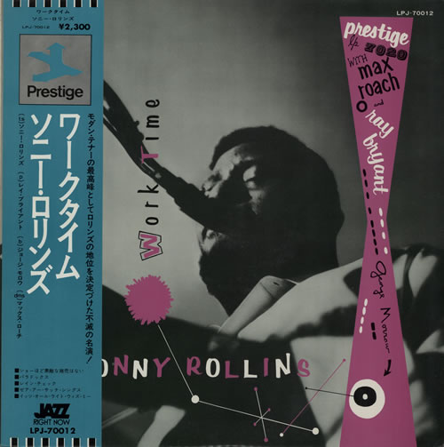 Sonny Rollins Worktime vinyl LP album (LP record) Japanese SOZLPWO581556