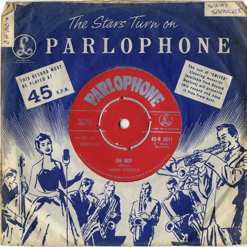 Sonny Spencer Oh Boy 7" vinyl single (7 inch record / 45) UK W1O07OH614909