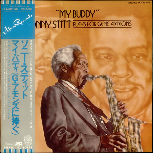 Sonny Stitt My Buddy vinyl LP album (LP record) Japanese SS8LPMY541599