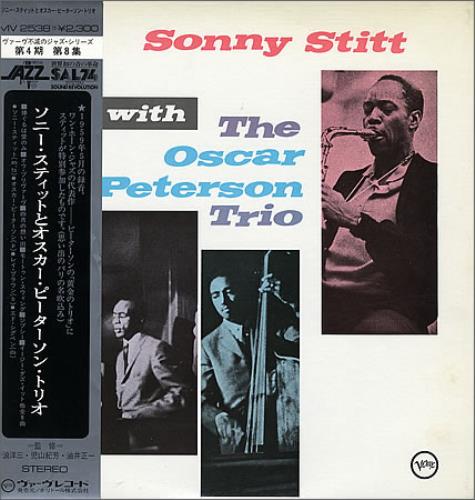 Sonny Stitt Sits In With The Oscar Peterson Trio vinyl LP album (LP record) Japanese SS8LPSI364650
