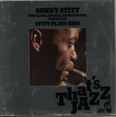 Sonny Stitt Stitt Plays Bird vinyl LP album (LP record) German SS8LPST478159