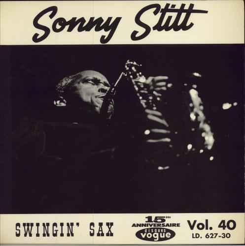Sonny Stitt Swingin' Sax vinyl LP album (LP record) French SS8LPSW781967