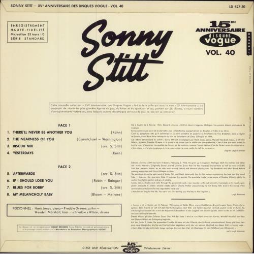 Sonny Stitt Swingin' Sax vinyl LP album (LP record) French SS8LPSW781967