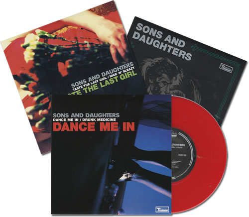 Sons And Daughters Quantity of 7" Singles 7" vinyl single (7 inch record / 45) UK SB707QU398019