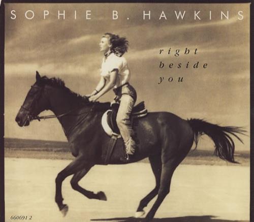 Sophie B Hawkins Right Beside You 2-CD single set (Double CD single) Austrian SBH2SRI163375