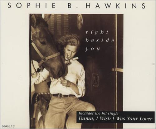 Sophie B Hawkins Right Beside You 2-CD single set (Double CD single) Austrian SBH2SRI163375