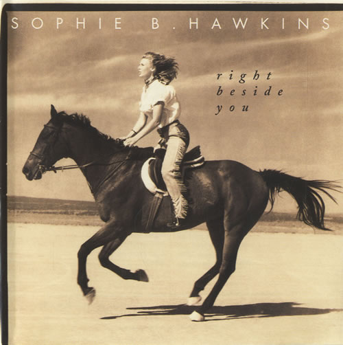Sophie B Hawkins Right Beside You CD single (CD5 / 5") US SBHC5RI67508