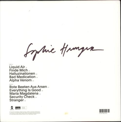 Sophie Hunger Halluzinationen - Smokey Vinyl - Autographed vinyl LP album (LP record) UK 96QLPHA874856