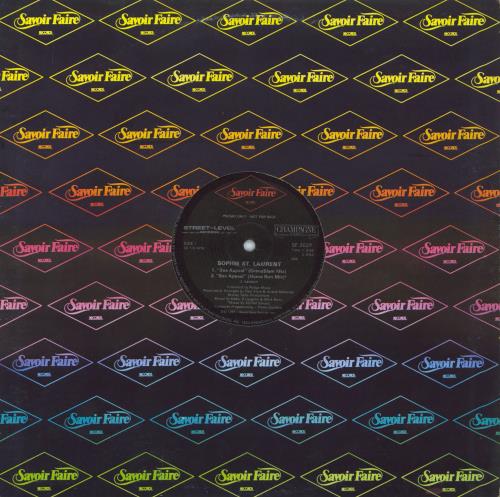 Sophie St. Laurent Sex Appeal 12" vinyl single (12 inch record / Maxi-single) US 58U12SE813403