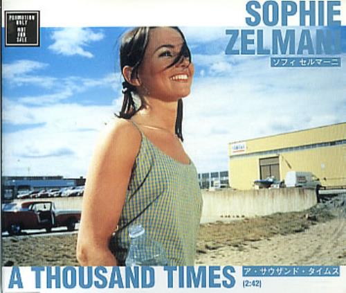 Sophie Zelmani A Thousand Times CD single (CD5 / 5") Japanese SZLC5AT149035