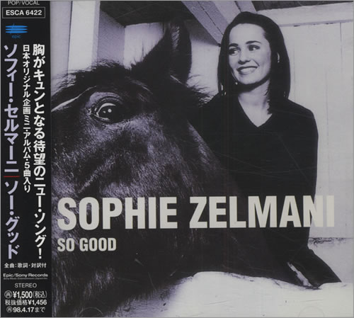 Sophie Zelmani So Good CD single (CD5 / 5") Japanese SZLC5SO433650