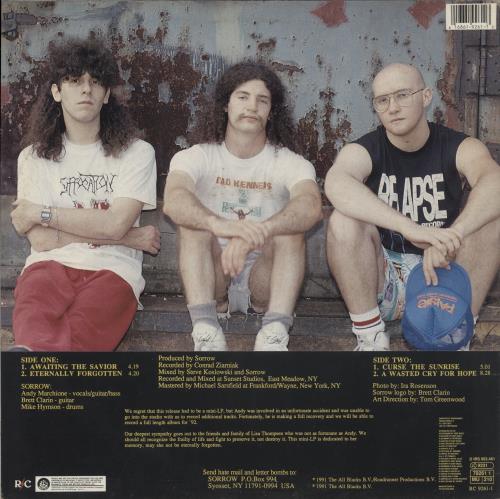 Sorrow Forgotten Sunrise - VG 12" vinyl single (12 inch record / Maxi-single) Dutch -2712FO888753
