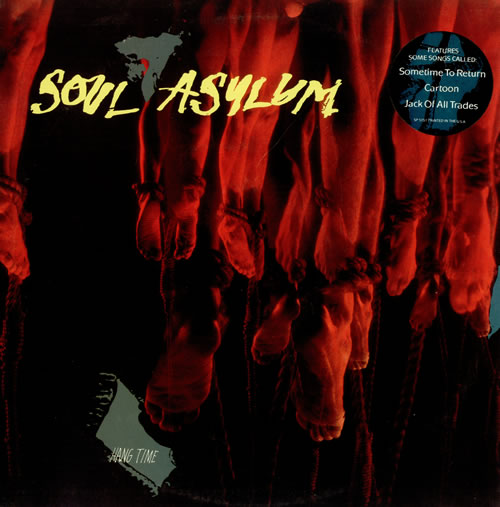 Soul Asylum Hang Time vinyl LP album (LP record) US S-ALPHA492736