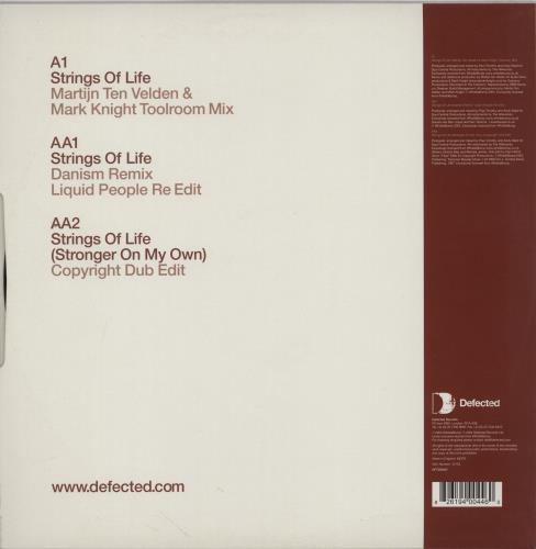 Soul Central Strings Of Life 12" vinyl single (12 inch record / Maxi-single) UK YPV12ST757220