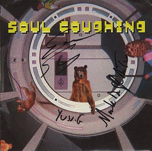 Soul Coughing Circles - Autographed 7" vinyl single (7 inch record / 45) US OUG07CI371270