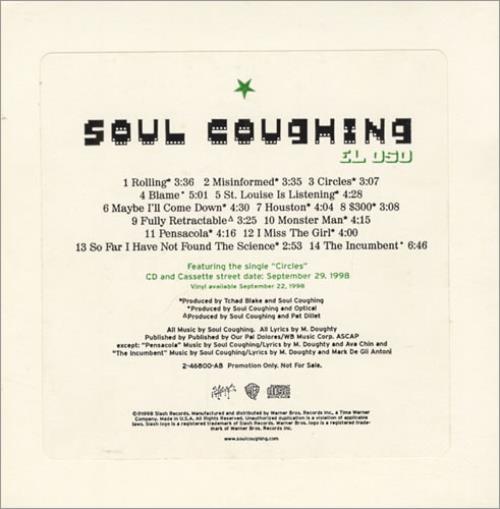 Soul Coughing El Oso CD album (CDLP) US OUGCDEL434348