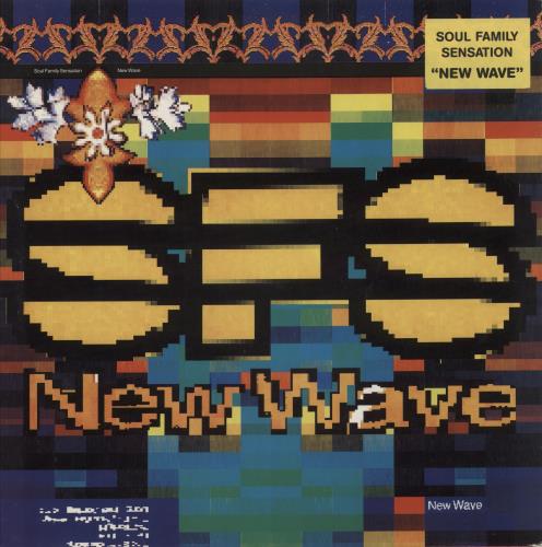 Soul Family Sensation New Wave vinyl LP album (LP record) UK WS1LPNE869096