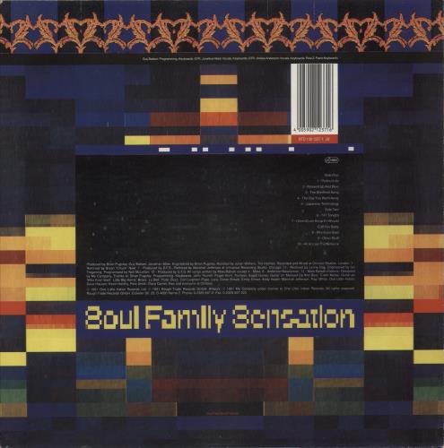 Soul Family Sensation New Wave vinyl LP album (LP record) UK WS1LPNE869096