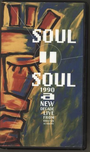 Soul II Soul 1990 A New Decade video (VHS or PAL or NTSC) UK STSVIAN254363