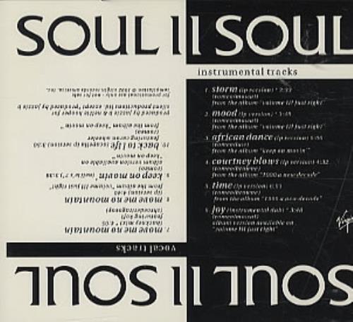 Soul II Soul 2 Sides Of Soul II Soul CD album (CDLP) US STSCDSI178404