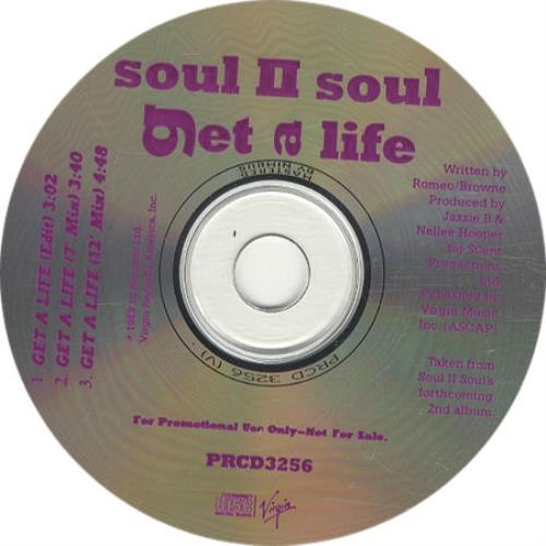 Soul II Soul Get A Life CD single (CD5 / 5") US STSC5GE80879
