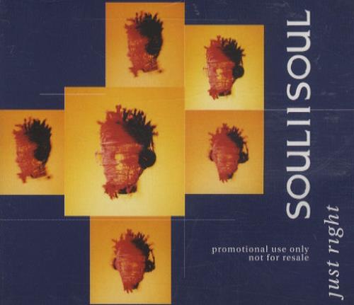 Soul II Soul Just Right CD single (CD5 / 5") UK STSC5JU274613