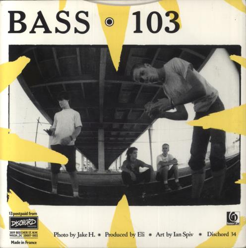 Soul Side Bass / 103 7" vinyl single (7 inch record / 45) US W1207BA852797