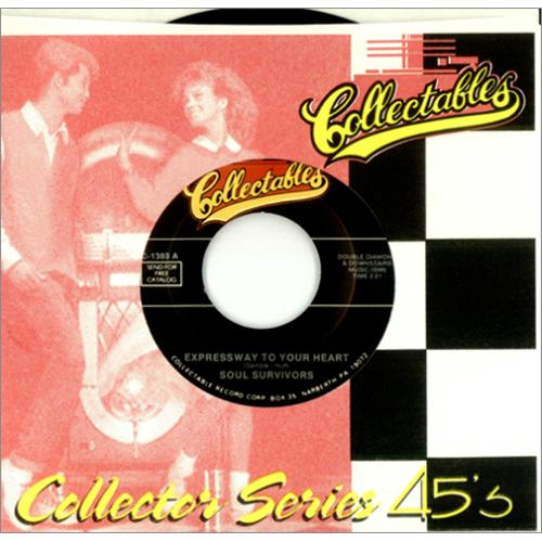 Soul Survivors Expressway To Your Heart 7" vinyl single (7 inch record / 45) US SV607EX422210