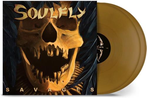 Soulfly Savages - Gold Vinyl - Sealed 2-LP vinyl record set (Double LP Album) UK SFY2LSA827215