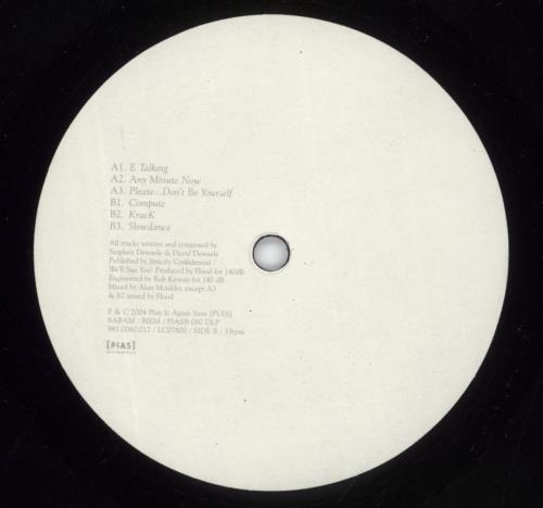 Soulwax Any Minute Now 2-LP vinyl record set (Double LP Album) UK SWX2LAN297713