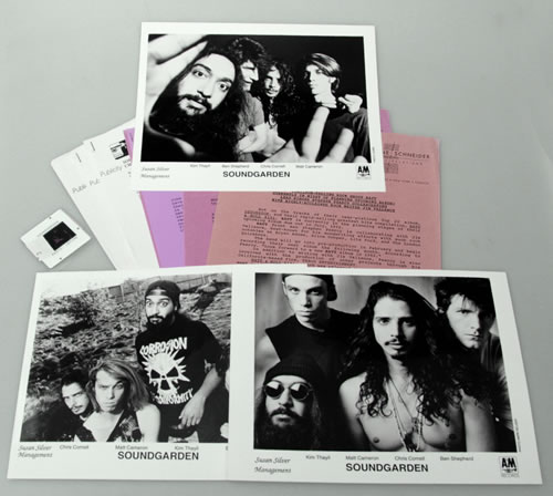 Soundgarden Badmotorfinger media press pack US SOUPPBA105214