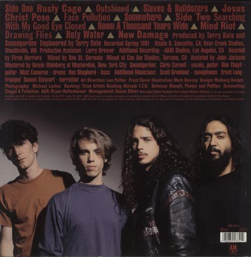 Soundgarden Badmotorfinger vinyl LP album (LP record) Dutch SOULPBA598728