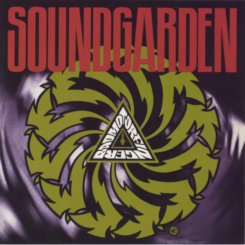 Soundgarden Badmotorfinger vinyl LP album (LP record) UK SOULPBA820072