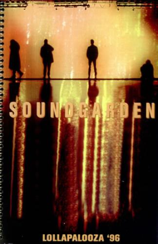Soundgarden Lollapalloza '96 Itinerary US SOUITLO427238