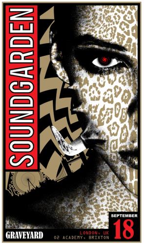 Soundgarden O2 Academy, Brixton, London, 18th September poster UK SOUPOOA658285