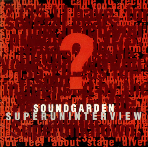 Soundgarden Superuninterview CD album (CDLP) US SOUCDSU34127