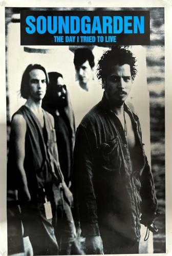 Soundgarden The Day I Tried To Live Poster poster UK SOUPOTH833449