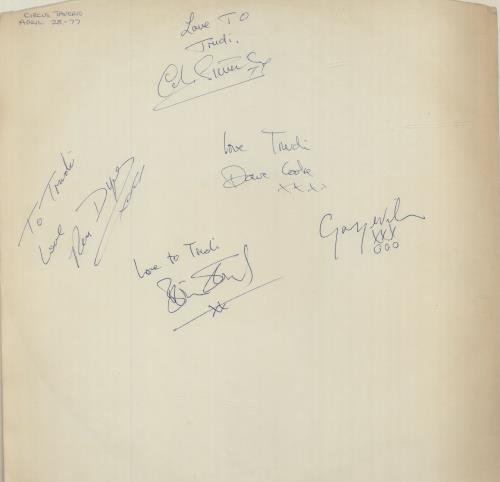 Sounds Around The Circus Tavern - Autographed vinyl LP album (LP record) UK YPULPTH679996