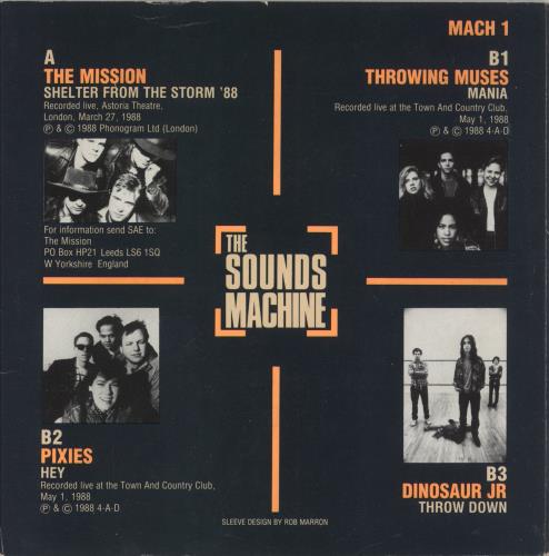 Sounds The Sounds Machine EP1 7" vinyl single (7 inch record / 45) UK YPW07TH209357