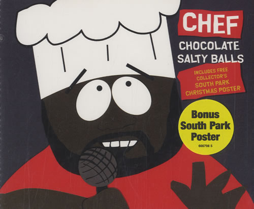 South Park Chocolate Salty Balls CD single (CD5 / 5") Australian PRKC5CH506045
