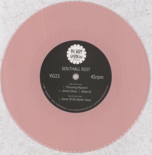 Southall Riot Jimmy Glass EP 7" vinyl single (7 inch record / 45) UK VPZ07JI564563