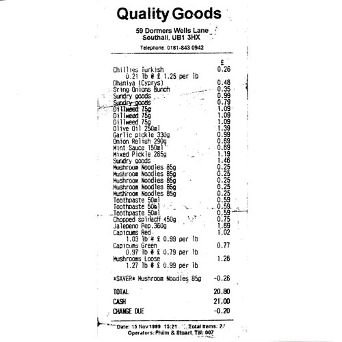 Southall Riot Quality Goods 7" vinyl single (7 inch record / 45) UK VPZ07QU564566