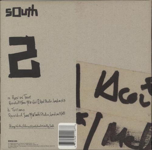 South Run On Time 7" vinyl single (7 inch record / 45) UK HTO07RU339246